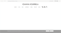 Desktop Screenshot of ioannakourbela.com